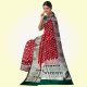  Red Chunri Buti Saree